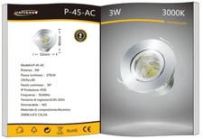Mini Spot LED UNIVERSO P-45-AC