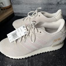 Adidas Originals Men's ZX750WV Woven Beige Athletic Low Top Shoes Size 9.5