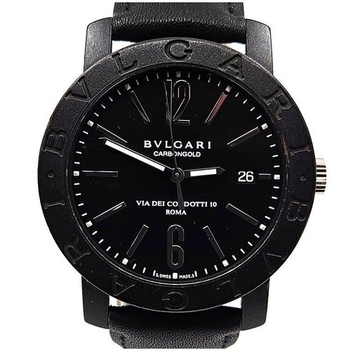 Bulgari montre carbone - bulgari, bb