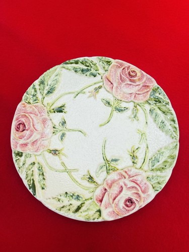 Assiette ancienne décor - ancienne, roses