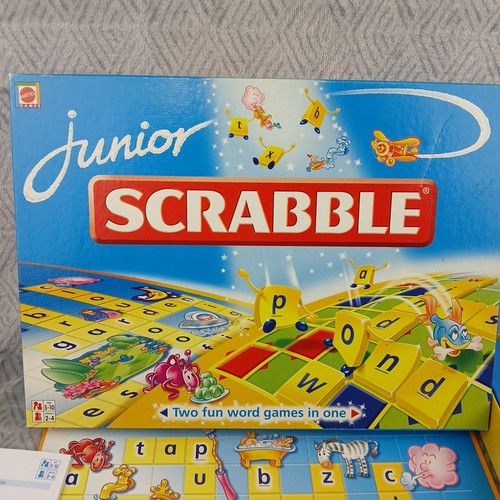 Scrabble junior 4 jeux - junior,