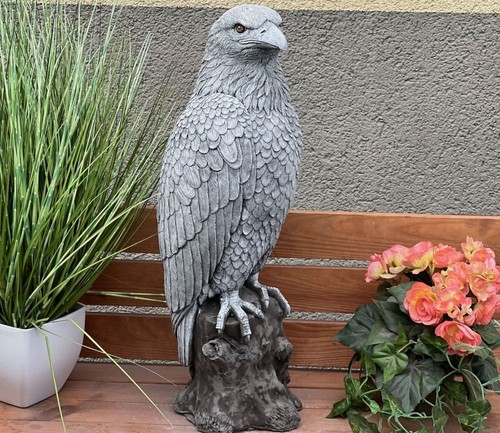 Sculpture pierre aigle xl - pierre,
