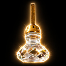 Poignée de porte cristal