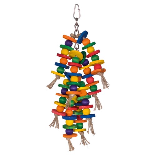 Jouet bois pour cage nobby - pour,