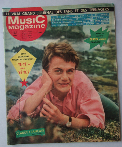 Music magazine de 1964 - music, n°