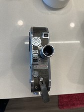 Keystone Criterion Deluxe A-12 16mm Movie Camera W/ Case W/ Bell & Howell Lens