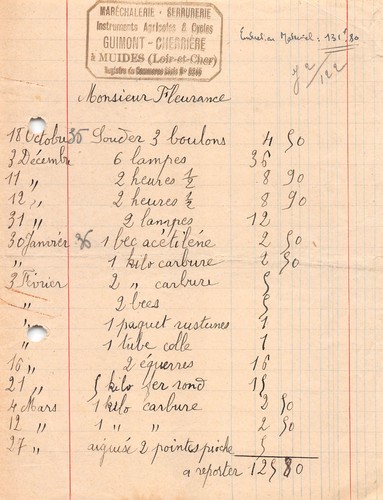 1935 marechalerie serrurerie - 1935,