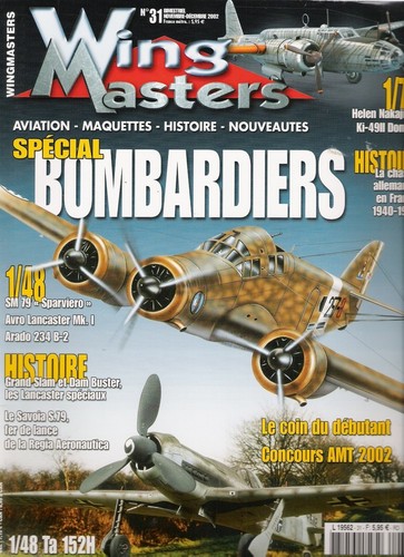 Revue wing masters 31 - revue, n°31