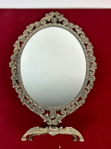 Ancien miroir coiffeuse - de,