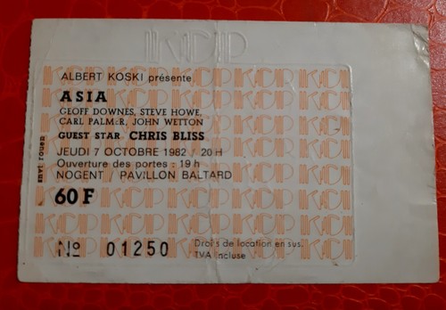 Ticket billet used stub - ticket,