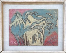 Tableau peinture moderne XXe