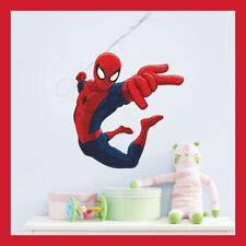 GRAND STICKER GEANT MURAL 49X40 SPIDERMAN DECO POSTER JEU JOUET ENFANT CHAMBRE