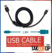 Pour Nintendo Switch / Lite USB C Type Rapide Chargeur Câble Synchronisation