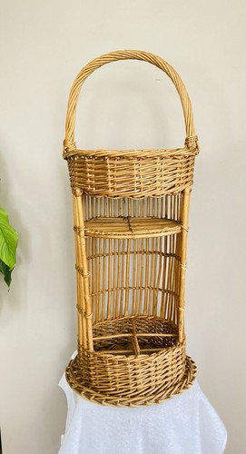 Bar vintage rotin osier - vintage, en