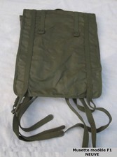 Véritable musette militaire modèle F1 TTA kaki NEUVE de l'armée française