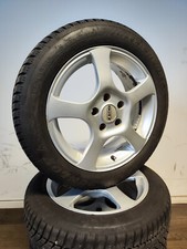 4 winter tires 195/55R16 16" DOTZ alloy rims KBA 45355 6.5Jx16 ET 45
