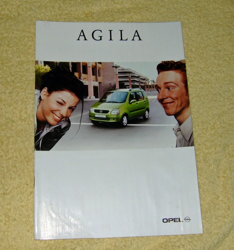 Opel agila september 2001 - a,,