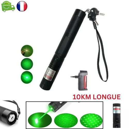 Pointeur laser puissant vert - pointeur,