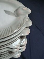 ASSIETTES A POISSON SARREGUEMINES LOT DE12