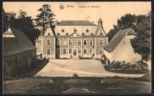 Cpa ciney château - cpa, de