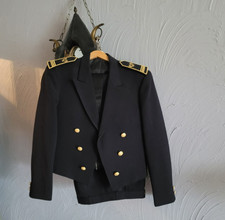 ENSEMBLE /COSTUME/ UNIFORME DE CEREMONIE MILITAIRE ARMEE AIR ASPIRANT FEMME