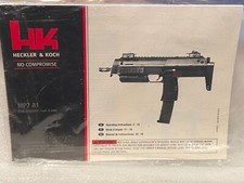 Heckler & Koch MP7 A1 Gas Airsoft MANUAL ONLY *NEW In Pouch w/Other Inserts* ss1