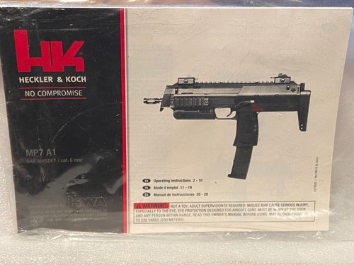 Heckler koch mp7 - a1, gas
