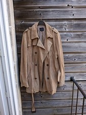 Trench-coat en velours de