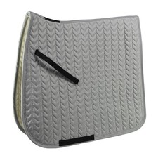 Equest Tapis de Selle Macro Flèche, Gris - Haute Qualité Coussin - Dr Cheval