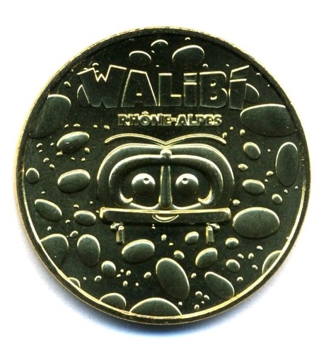 Médaille touristique walibi - médaille,