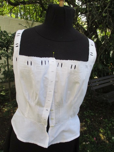 Cache corset ancien - (caraco),
