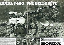 1979 Honda (2d) Advertising 037 Advertising Advertisement F 400 F2 Tiller