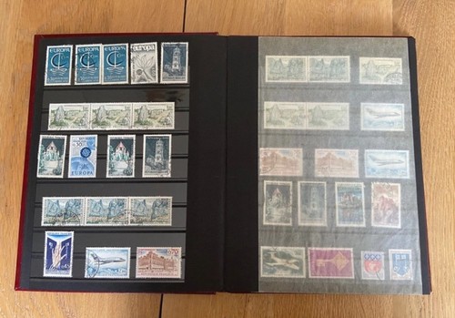 Album 380 timbres français - album,