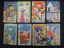 8 Telecartes - carte telephone