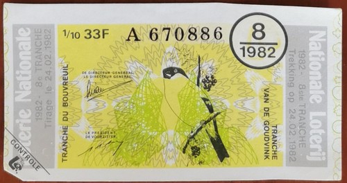 Billet loterie nationale - billet,