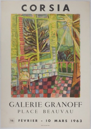 Affiche art corsia - g.,