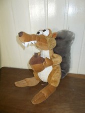 Large Ice Age 4 Squirrel SCRAT and Hazelnut Plush Plush 26CM 2012