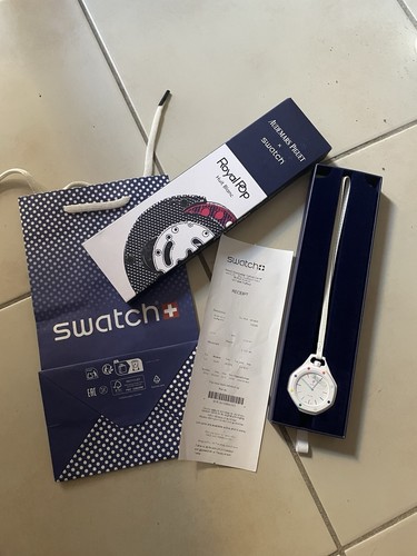Swatch royal pop huit blanc - pop,
