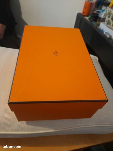 Boîte vide orange - , hermès