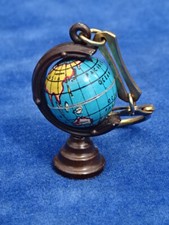 MIGNON Cute RARE TOP ++ PORTE-CLES Key ring - GLOBE TERRESTRE Earth Globe