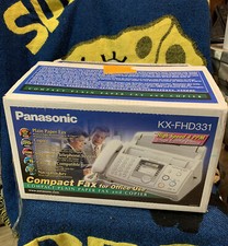 Panasonic KX-FHD331 Compact Plain Paper Fax Copier Telephone System New Open Box