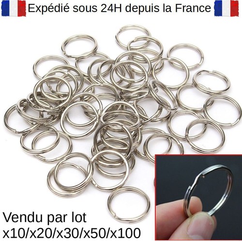 Lot 100 anneaux porte - 10,