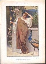 1900 Lithographie Art nouveau