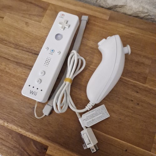 Manette nintendo wii blanc - nintendo, +