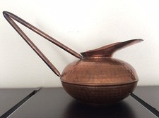 Grande cruche pichet en cuivre