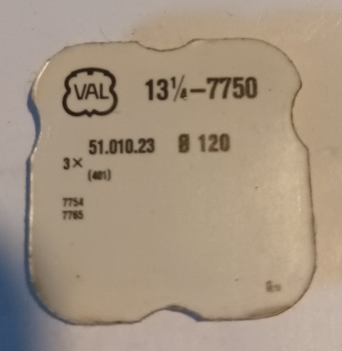 Valjoux cal 7750 - 7750, 401