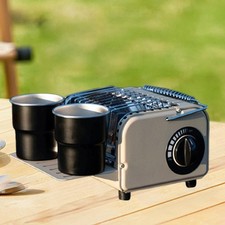 Mini Cassette de Cuisson Réglable pour Cheminée Camping Voyage