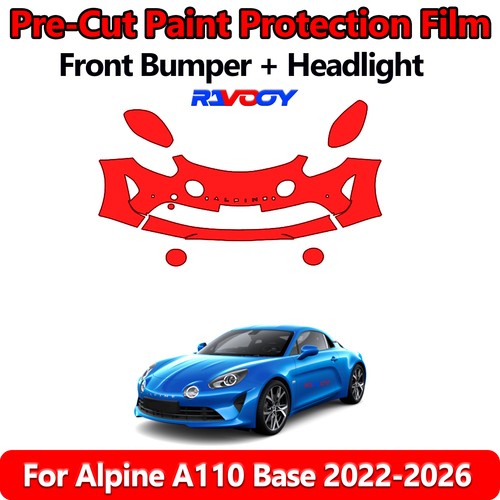 5mil precut front bumper ppf - 8.5mil,