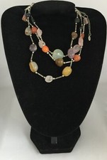 COLLIER TRIPLE RANG/ PEPITES