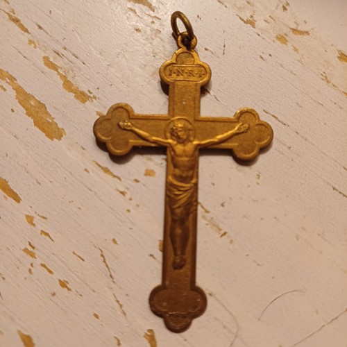 Ancienne croie crucifix - croie,